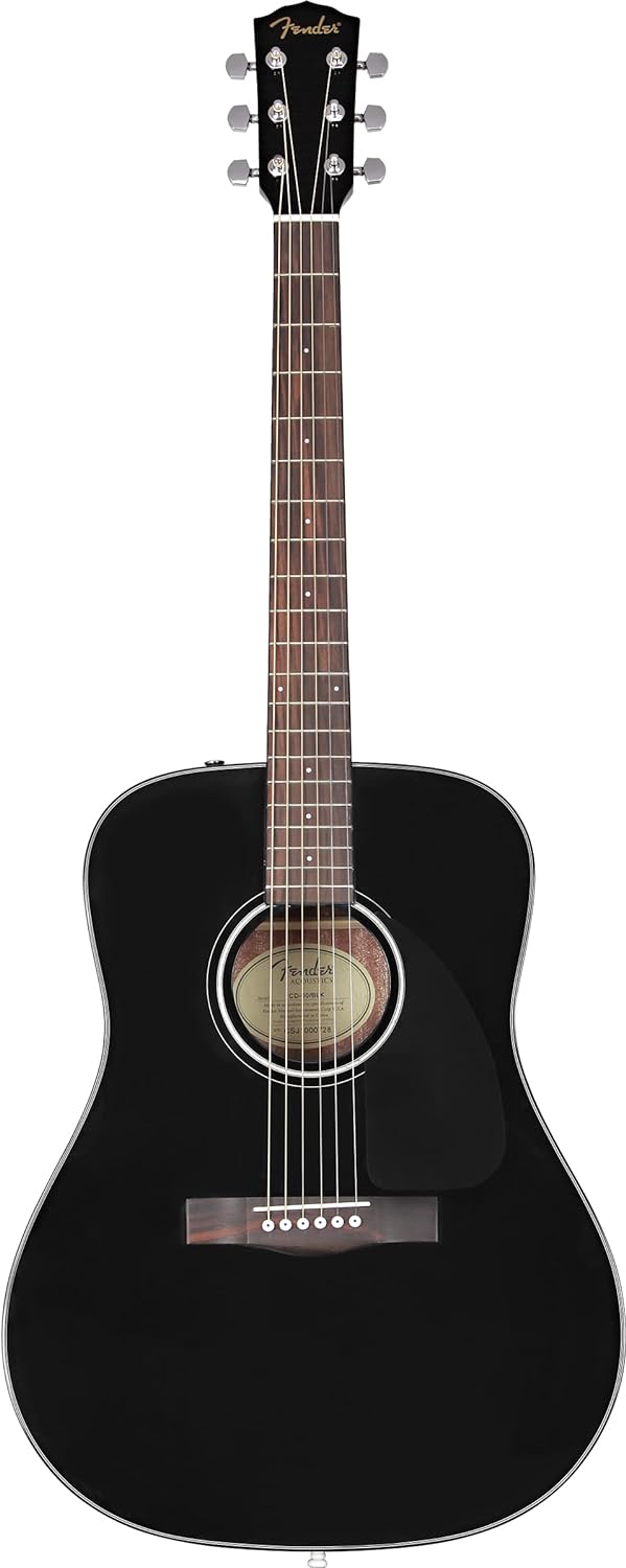Fender Acoustic Guitar CD-60 Dreadnought V3 with Hard-Shell Case