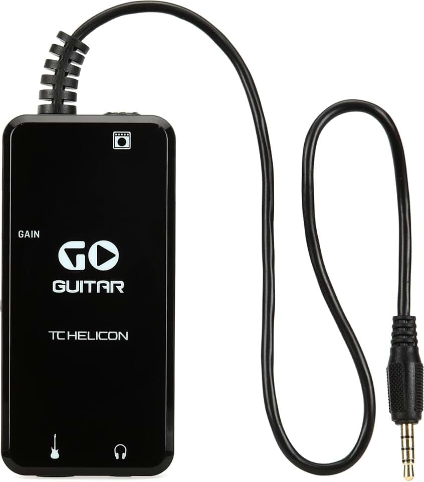 TC Helicon GO GUITAR Portable Guitar Interface for Mobile Devices