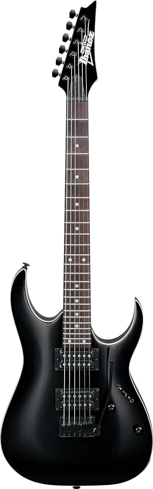 Ibanez GRGA 6 String Solid-Body Electric Guitar, Right, Black Night, Full (GRGA120BKN)